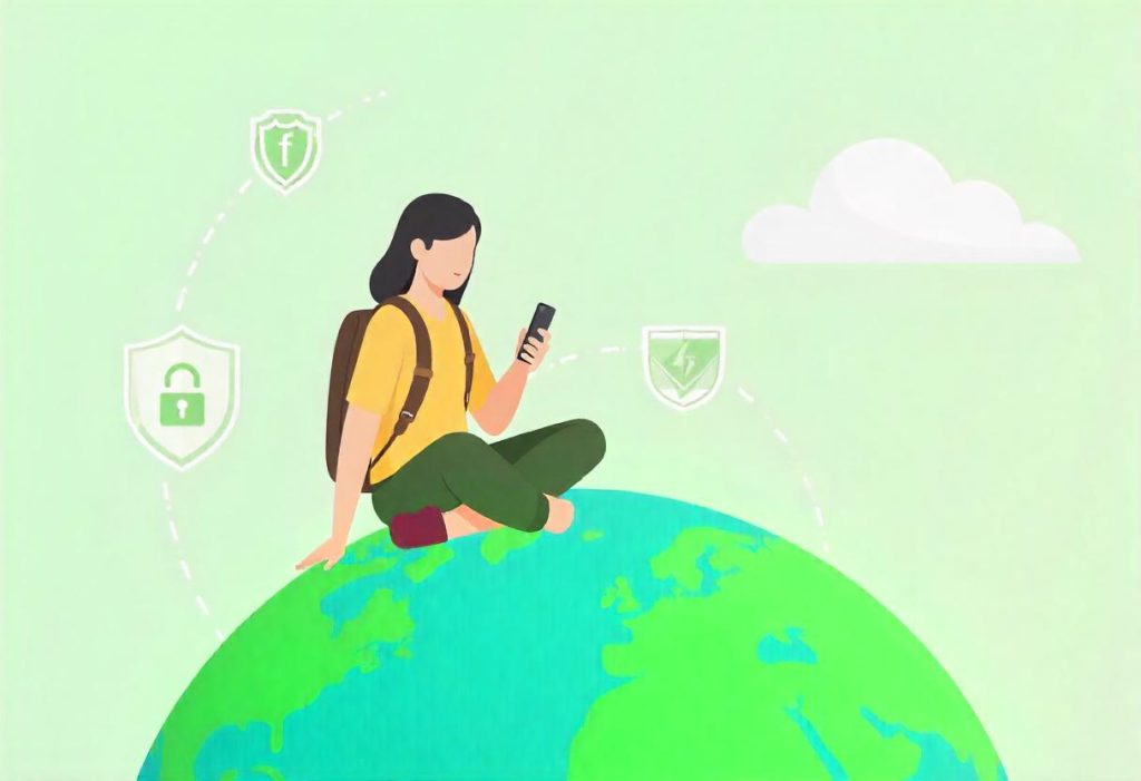 Secure travel with eco-friendly VPN technology